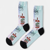 Chaussette Joyeux Noël (Gauche)