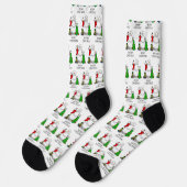 Chaussette Joyeux Noël 2 Arbre Stocker Snowman (Gauche)
