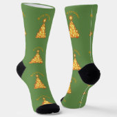 Chaussette Joyeux Noël Arbre Doré Thunder_Cove (Angulaire)