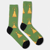 Chaussette Joyeux Noël Arbre Doré Thunder_Cove (Droite)