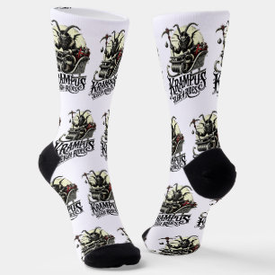 Chaussette Joyeux Noël Krampus, balades en traîneau de Krampu