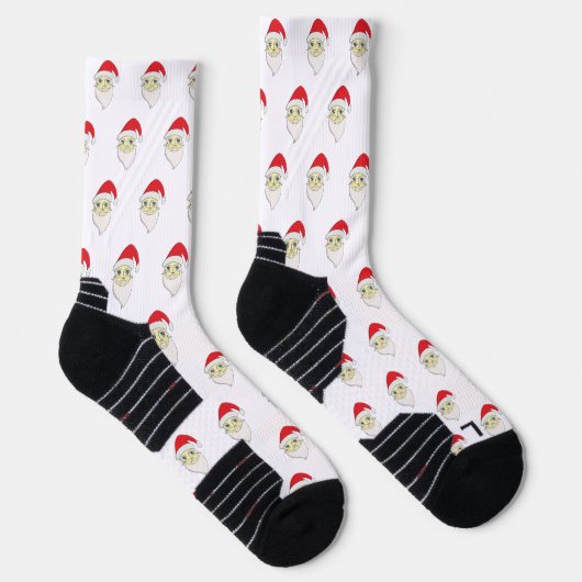 Chaussette Joyeux Noël Père Noël (Droite)