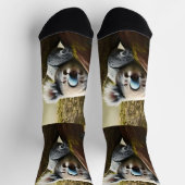 Chaussette Joyeux Ours Koala Australien En Arbre, Chaussettes (Haut)