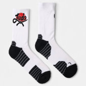 Chaussette Judo -Black Belt - Rising Sun (Droite)