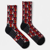 Chaussette Judo Pattern - Bold and Dynamic (Droite)