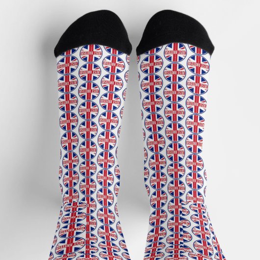 Chaussette Just British Motoring Magazine Socks (Haut)