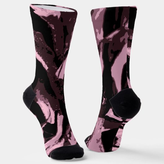 Chaussette Juste quelques Roses (Angulaire)