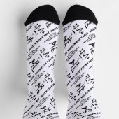 Chaussette Juste Une Synthèse Math Equation Carl Gauss Formul (Haut)