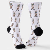 Chaussette Kangourou de dessin animé (Angulaire)