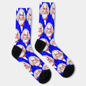 Chaussette Karl Marx Portrait - Illustration graphique (Droite)