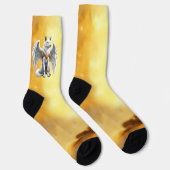 Chaussette Keeper of the Dawn – The White Winged Wolf.  (Droite)