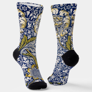 Chaussette Kennet par William Morris, Art Textile Vintage
