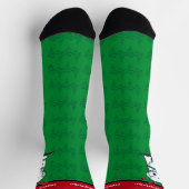 Chaussette KiniArt Havanese Renne Noël (Haut)
