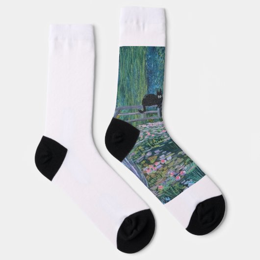 Chaussette Kitty à Monet (Droite)