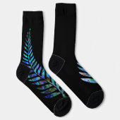 CHAUSSETTE KIWI NEW ZEALAND FERN PAUA SOCKS (Droite)