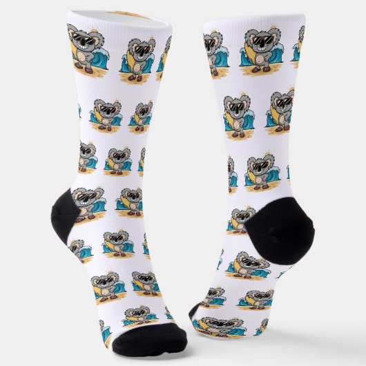Chaussette Koala de dessin animé (Angulaire)