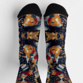 Chaussette Koi Orange Sox (Haut)
