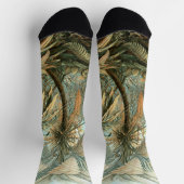 Chaussette Kunstformen der Natur, Filicinae - Ernst Haeckel (Haut)