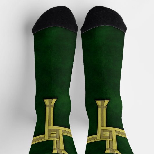 Chaussette La bénédiction de Brigitte (Haut)