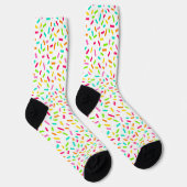 Chaussette La crème glacée arrose les chaussettes Motifs (Droite)