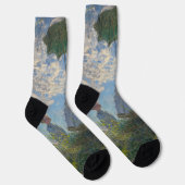 Chaussette La femme de Monet avec parasol, Paysage impression (Droite)