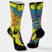 Chaussette La Guitare - Instruments de musique (Angulaire)