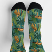 Chaussette La jungle luxuriante du léopard (Haut)