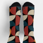 Chaussette La luciole de cuivre moderne du milieu du siècle (Haut)