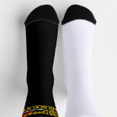 Chaussette La moto rend heureux — la moto infectée (Haut)