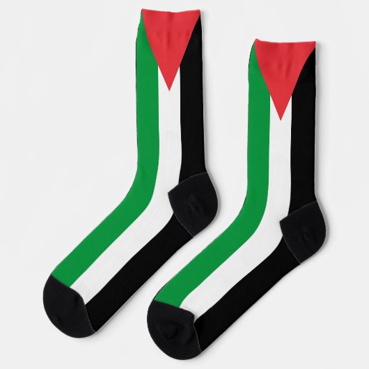 Chaussette La Palestine drapeau patriotique moderne (Gauche)