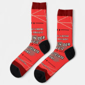 Chaussette "La pauvreté en Suisse: une réalité cachée"* (Gauche)