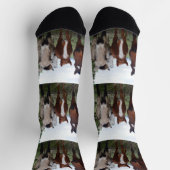 Chaussette La Puissance Du Cheval Fait Pour Quatre, Chaussett (Haut)