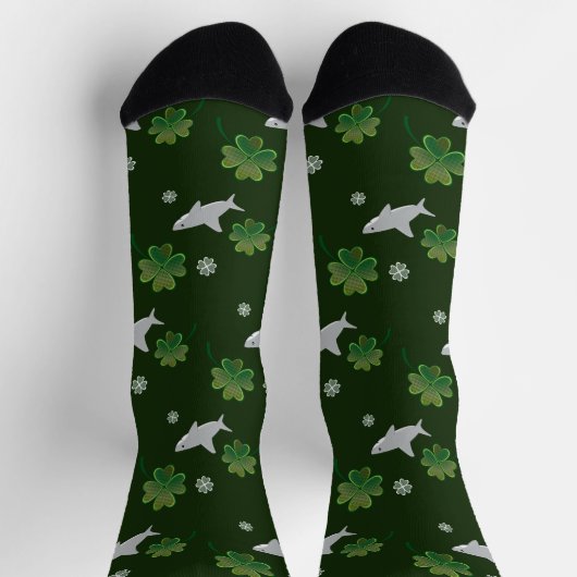 Chaussette La Saint-Patrick du requin (Haut)