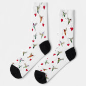 Chaussette La Saint-Valentin des colibris (Gauche)