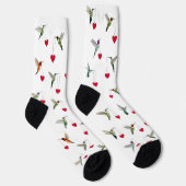 Chaussette La Saint-Valentin des colibris (Droite)
