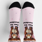 Chaussette La Saint-Valentin des Vaches des Highlands (Haut)