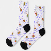 Chaussette La Vie Est Remplie D'Une Certaine Quantité De Tach (Gauche)