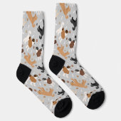 Chaussette Labradoodle / Os dorés et chaussettes à pattes (Droite)