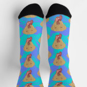 Chaussette Labrador Dudley personnalisé (Haut)
