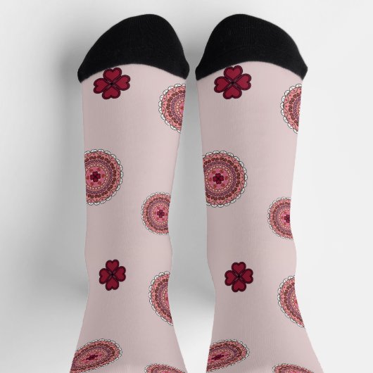 Chaussette Lacy Valentine's Day (Haut)