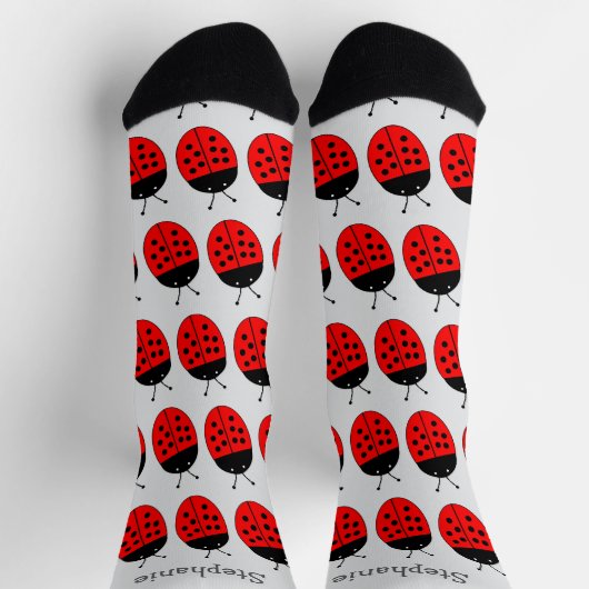 Chaussette Ladybird  Design (Haut)