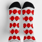 Chaussette Ladybug  Design (Haut)