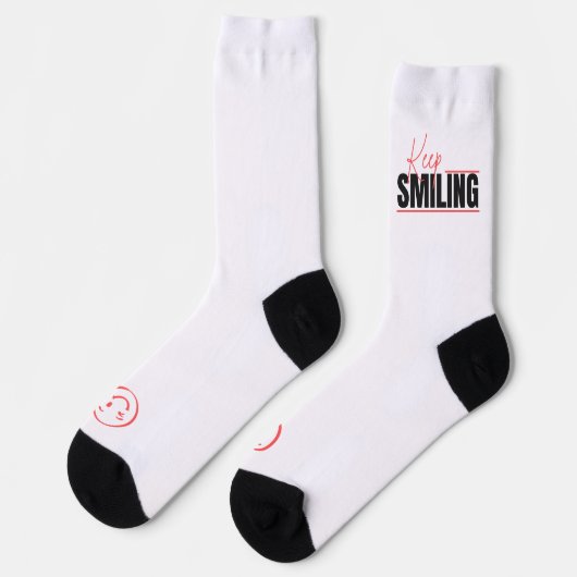 Chaussette Laisser continuer à sourire (Gauche)