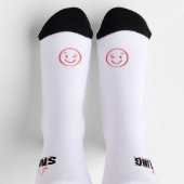 Chaussette Laisser continuer à sourire (Haut)