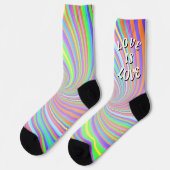 Chaussette L'Amour Est Une Fierté D'Amour (Gauche)