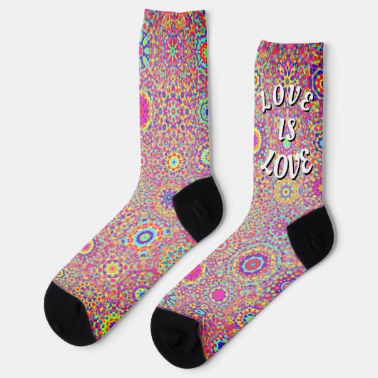 Chaussette L'Amour Est Une Fierté D'Amour (Gauche)