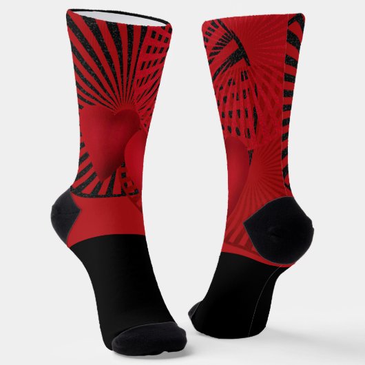 Chaussette L'amour. Mariage (Angulaire)