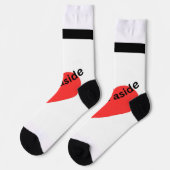 Chaussette L'amour mis à part (Gauche)