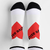 Chaussette L'amour mis à part (Haut)