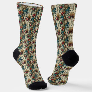 Chaussette L'anarchie de l'Arcane - Délirium victorien gothiq